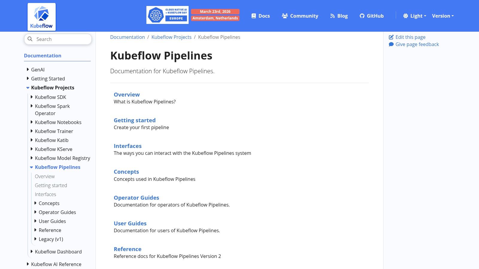 Kubeflow Pipelines