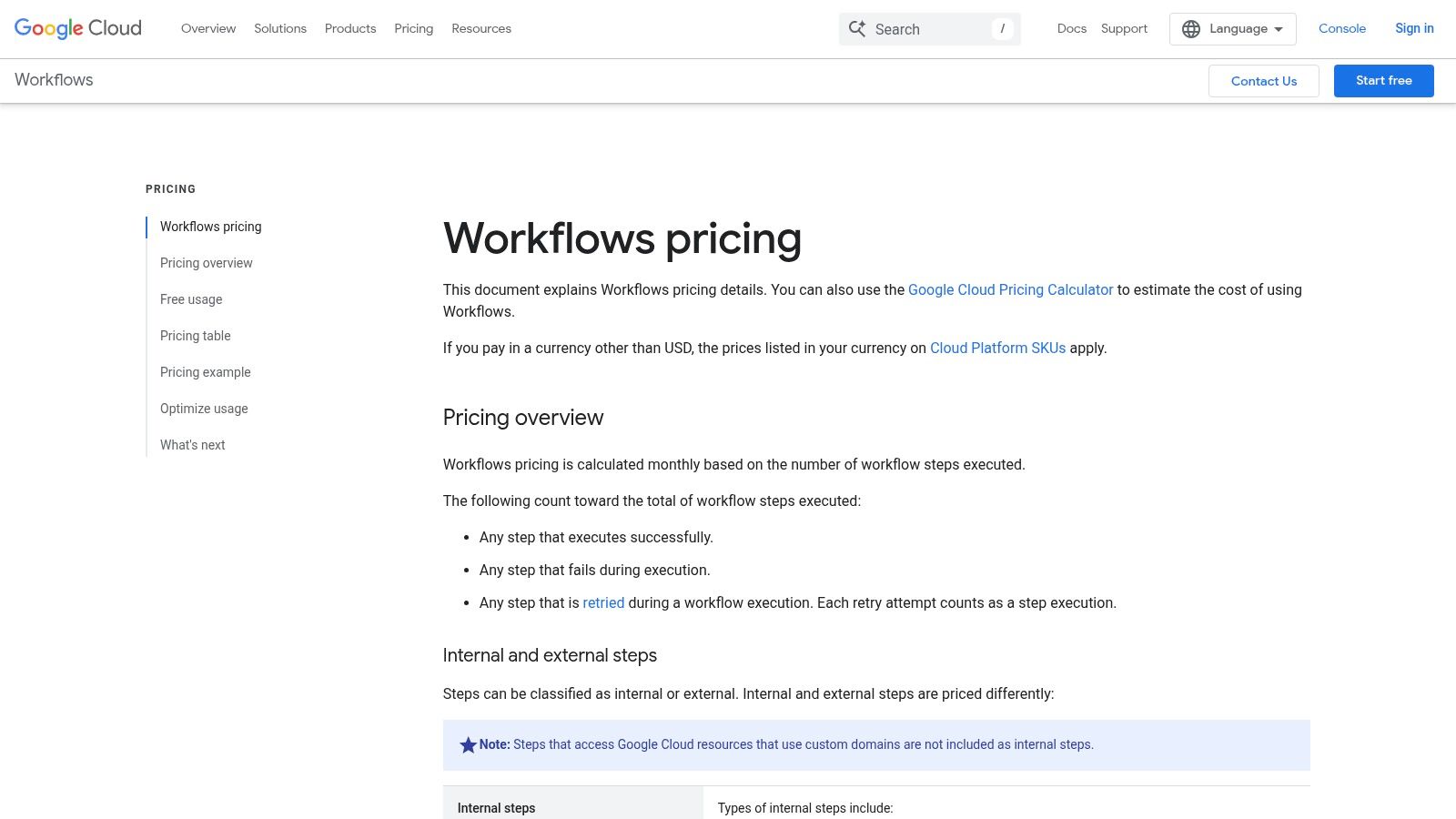 Google Cloud Workflows