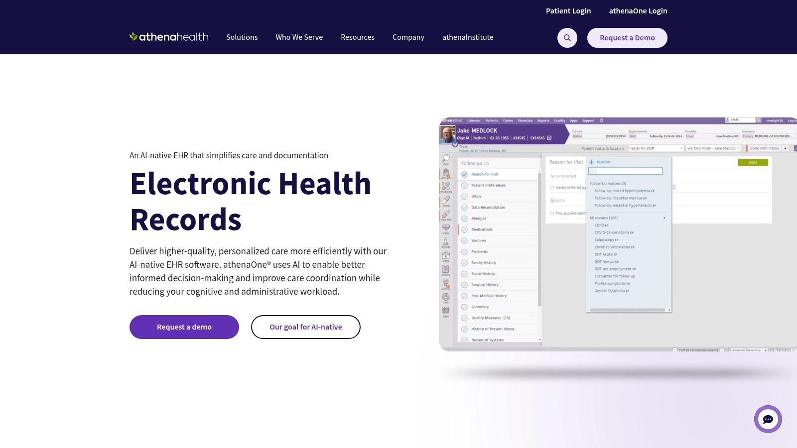 athenahealth (athenaOne EHR)